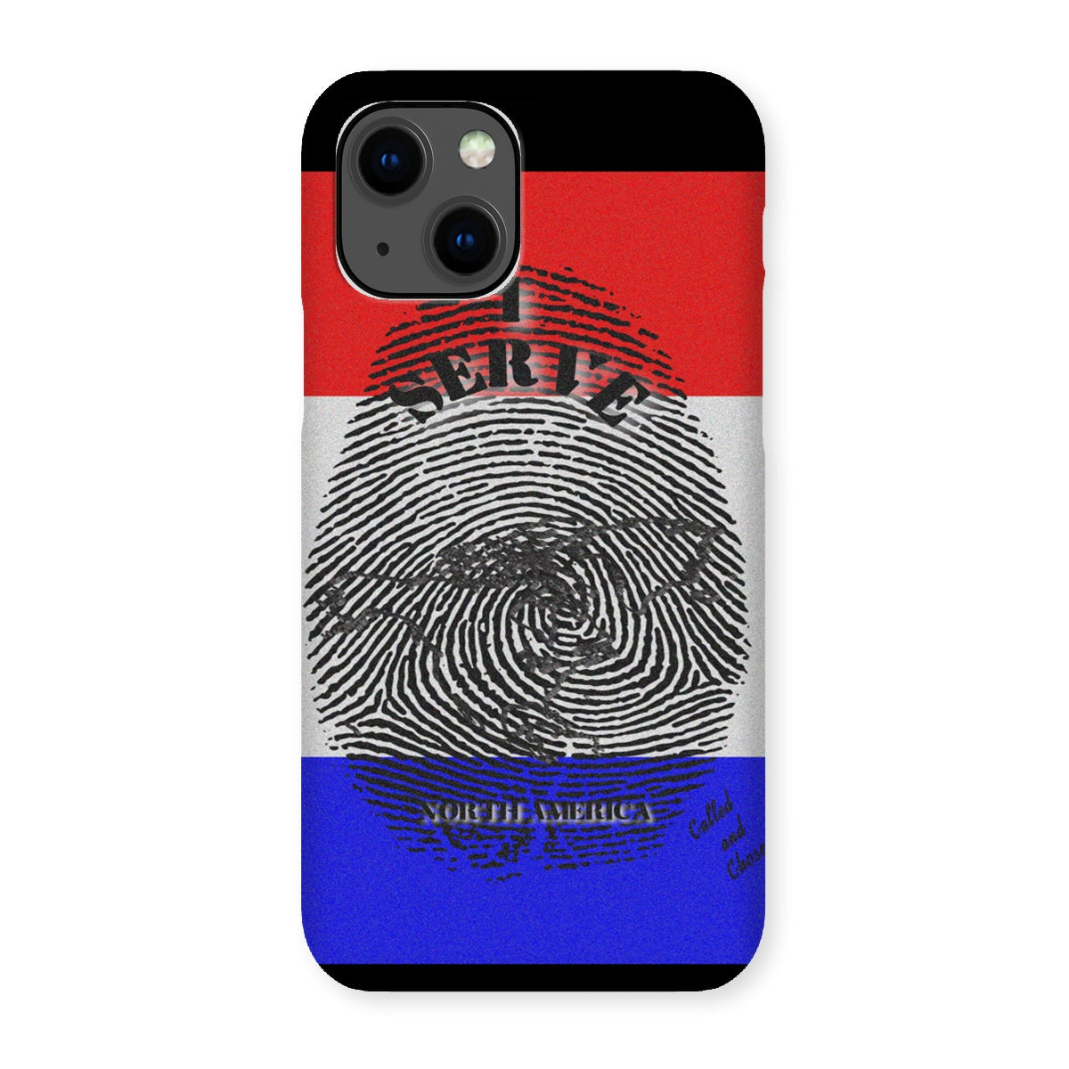 I Serve North America Fingerprint Snap Phone Case