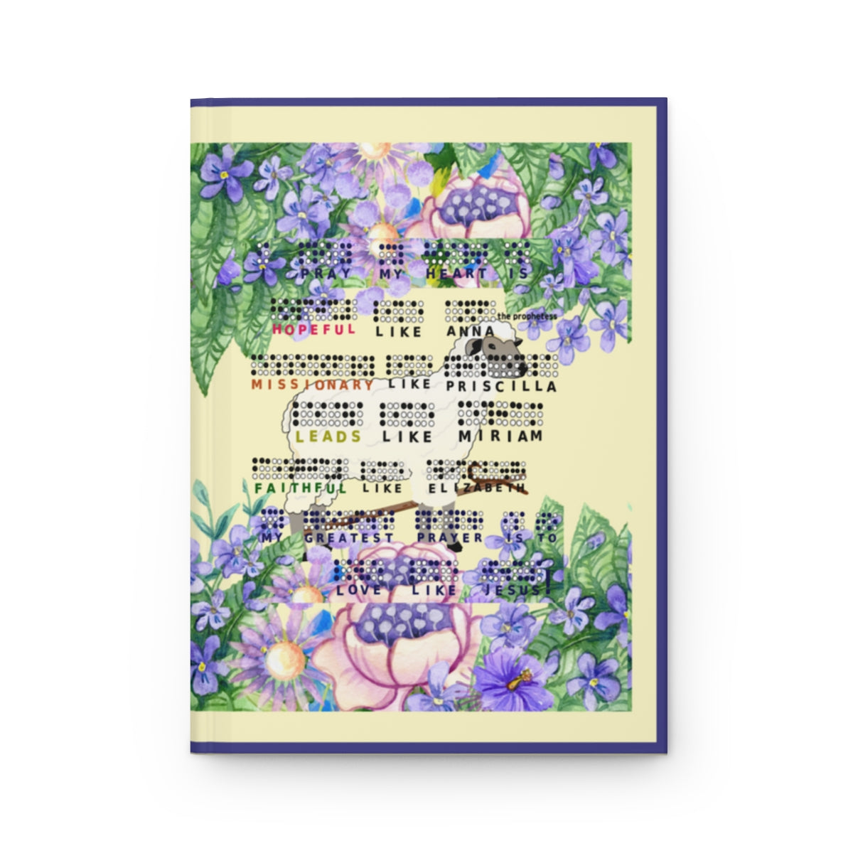 Braille || Love Like Jesus Girl's Journal || Sheep