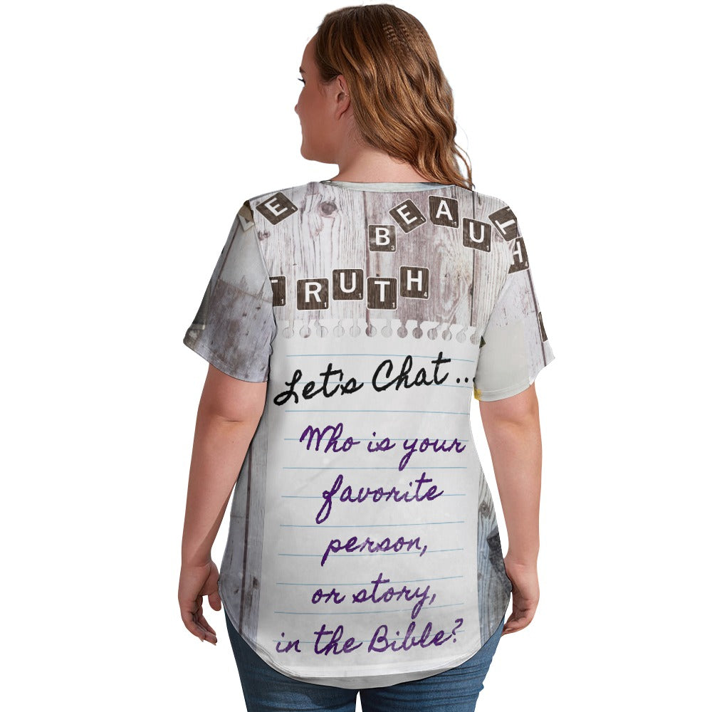Your Favorite Person Ladies' V-Neck Blouse