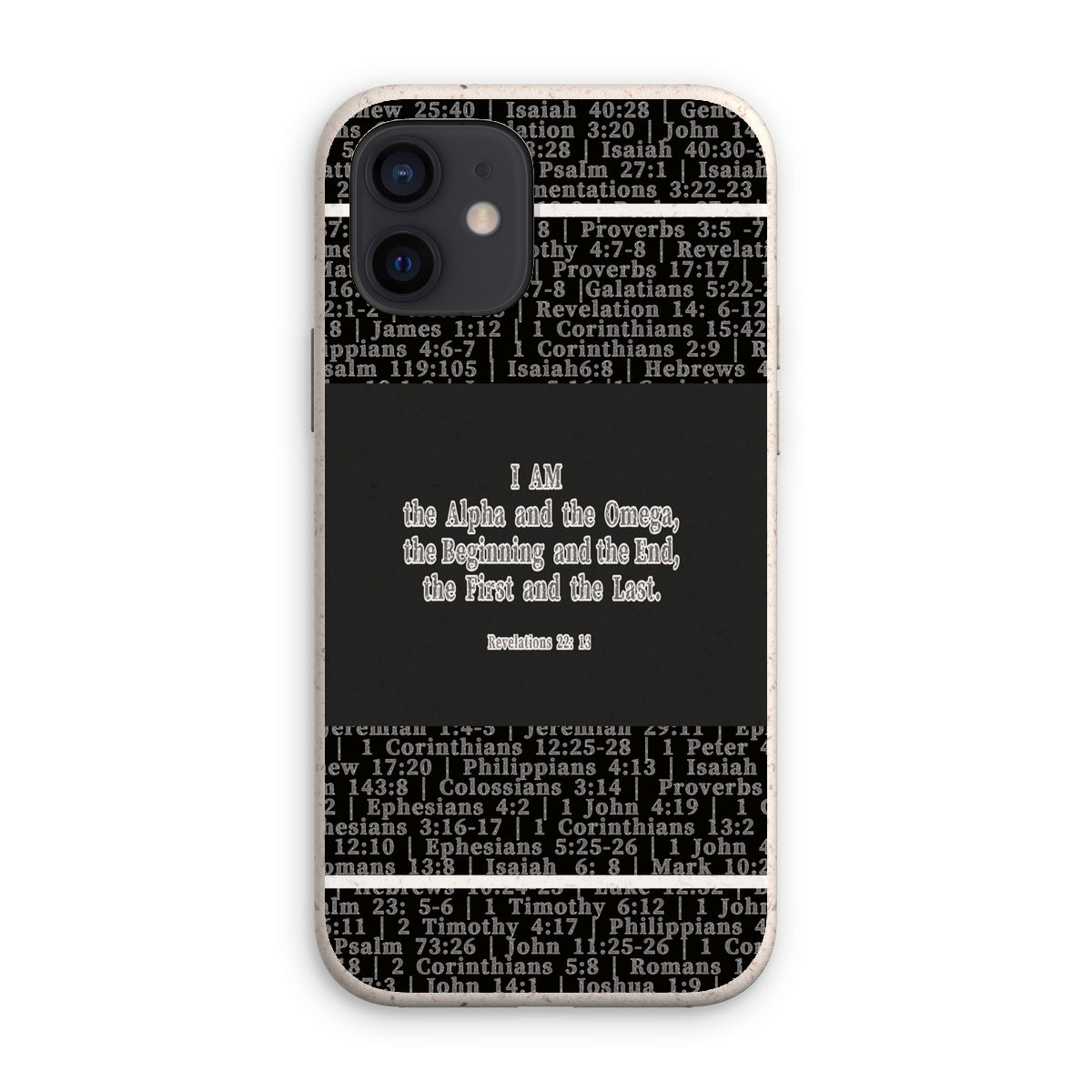 Revelation 22:13 Verse Eco Phone Case