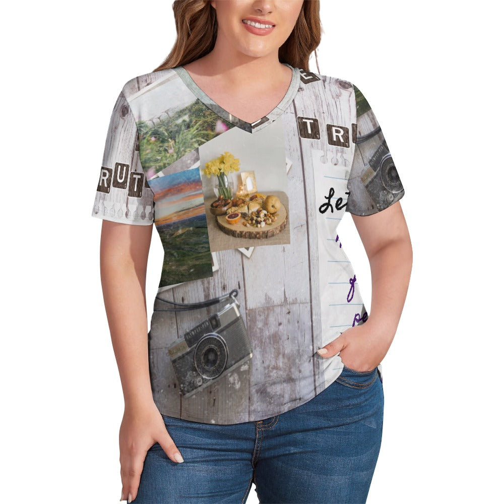 Your Favorite Person Ladies' V-Neck Blouse