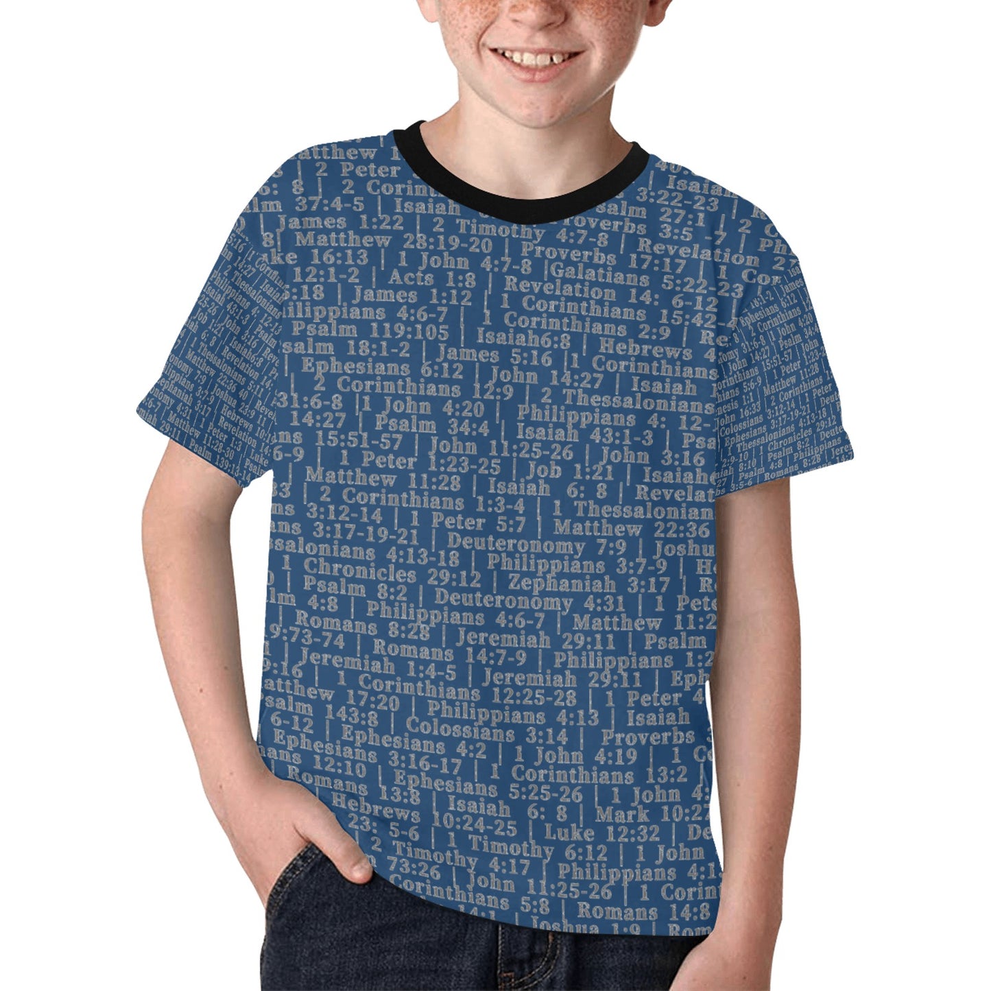 Youth Unisex Matthew 5:6 Covered T-Shirt