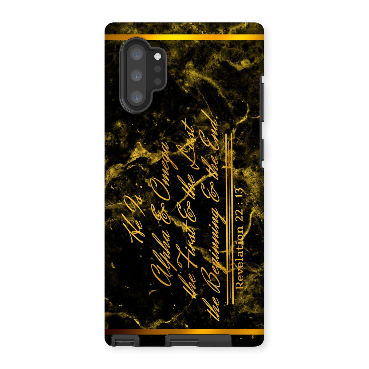 Alpha & Omega || Revelation 22:13 Tough Phone Case
