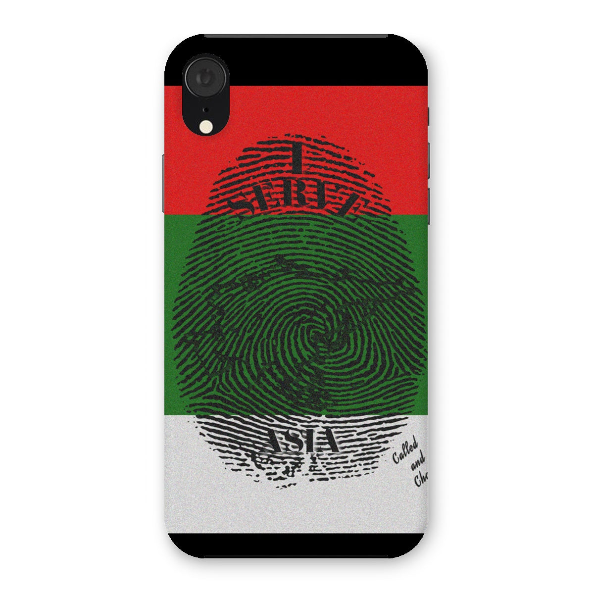 I Serve Asia Fingerprint Snap Phone Case