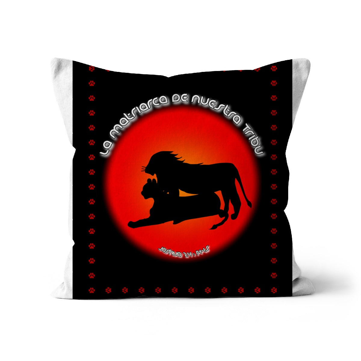 Spanish || Mama's Tribe Family Cushion