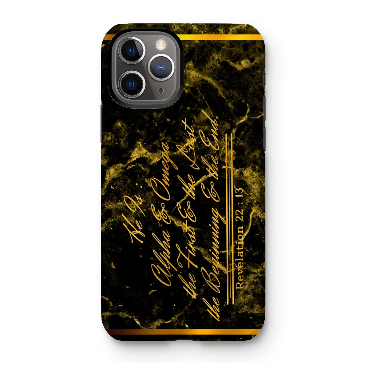 Alpha & Omega || Revelation 22:13 Tough Phone Case