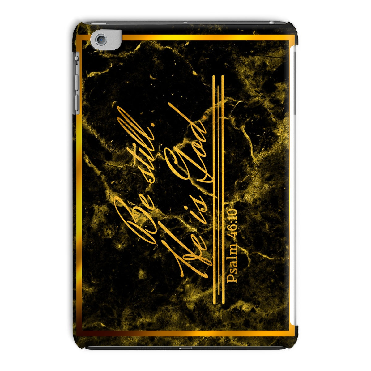 Be Still He is God || Psalm 46:10 iPad Case