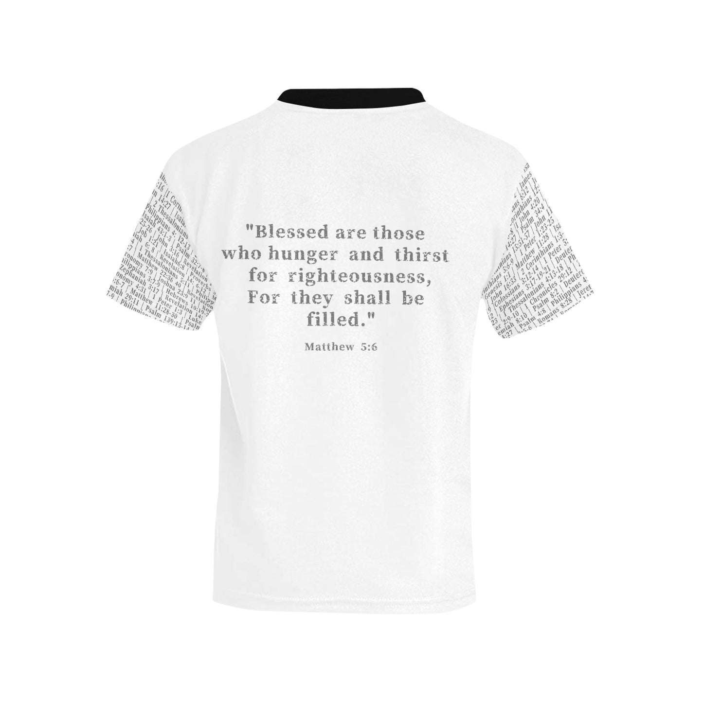 Youth Unisex Matthew 5:6 Covered T-Shirt
