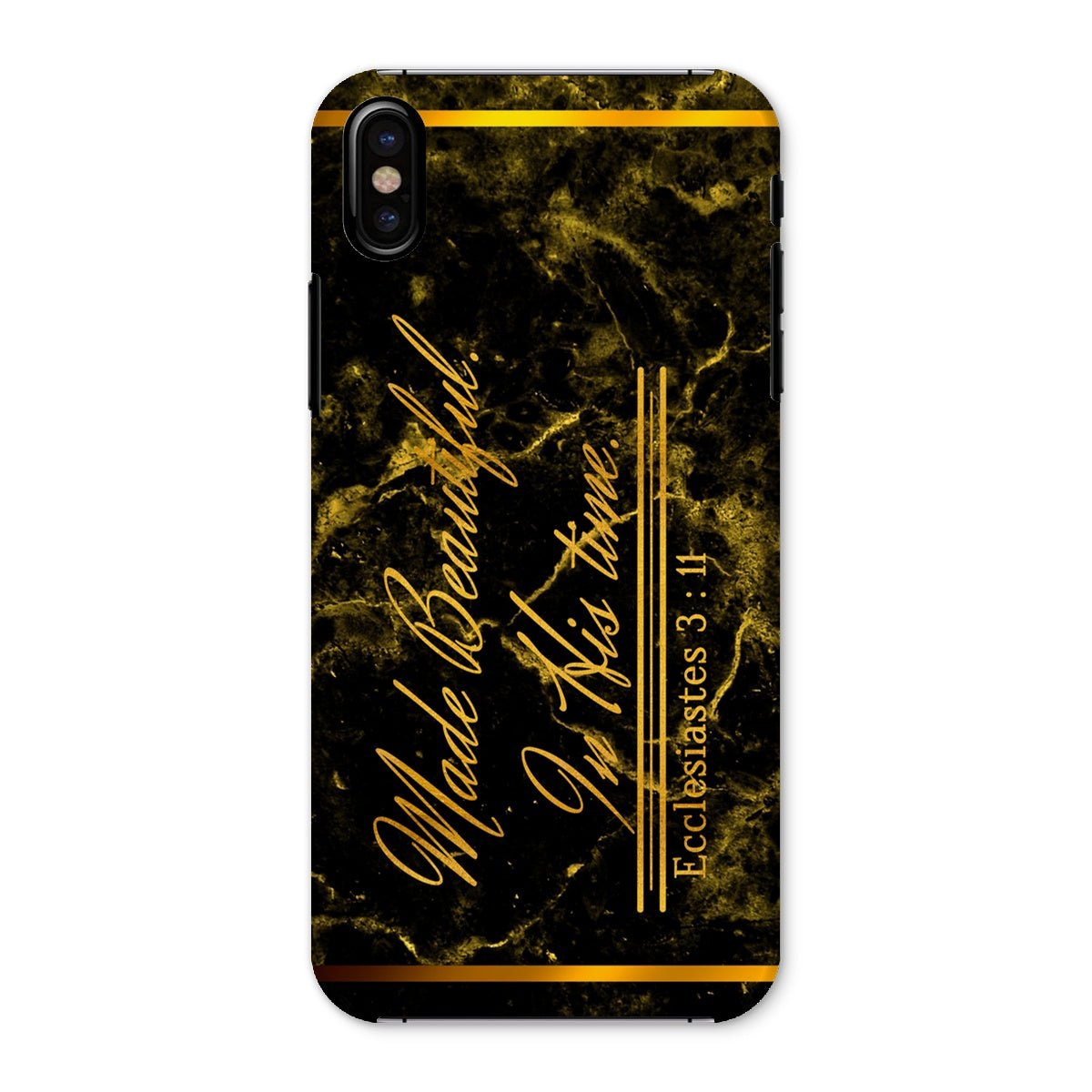 Made Beautiful in His Time || Ecclesiastes 3:11 Snap Phone Case