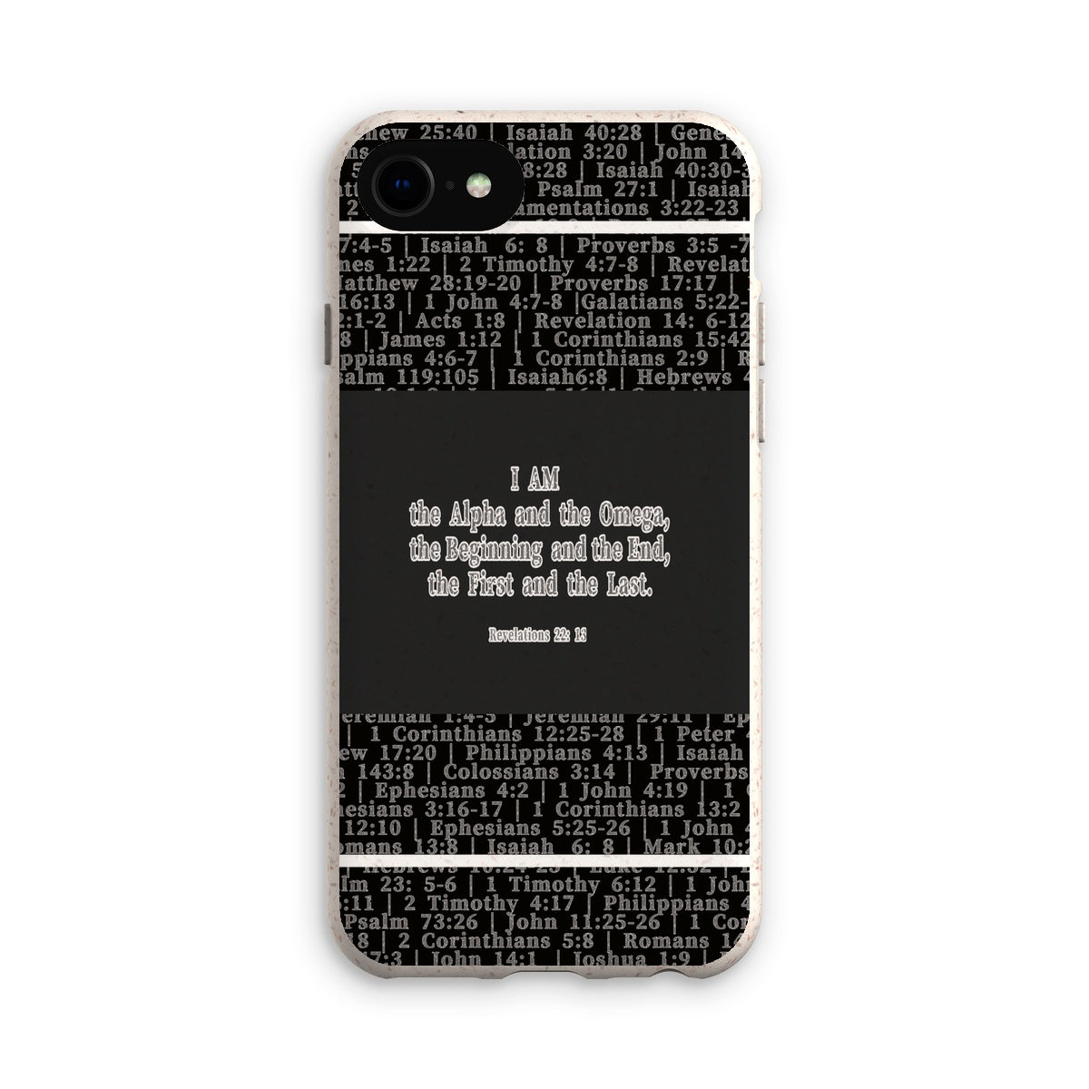 Revelation 22:13 Verse Eco Phone Case