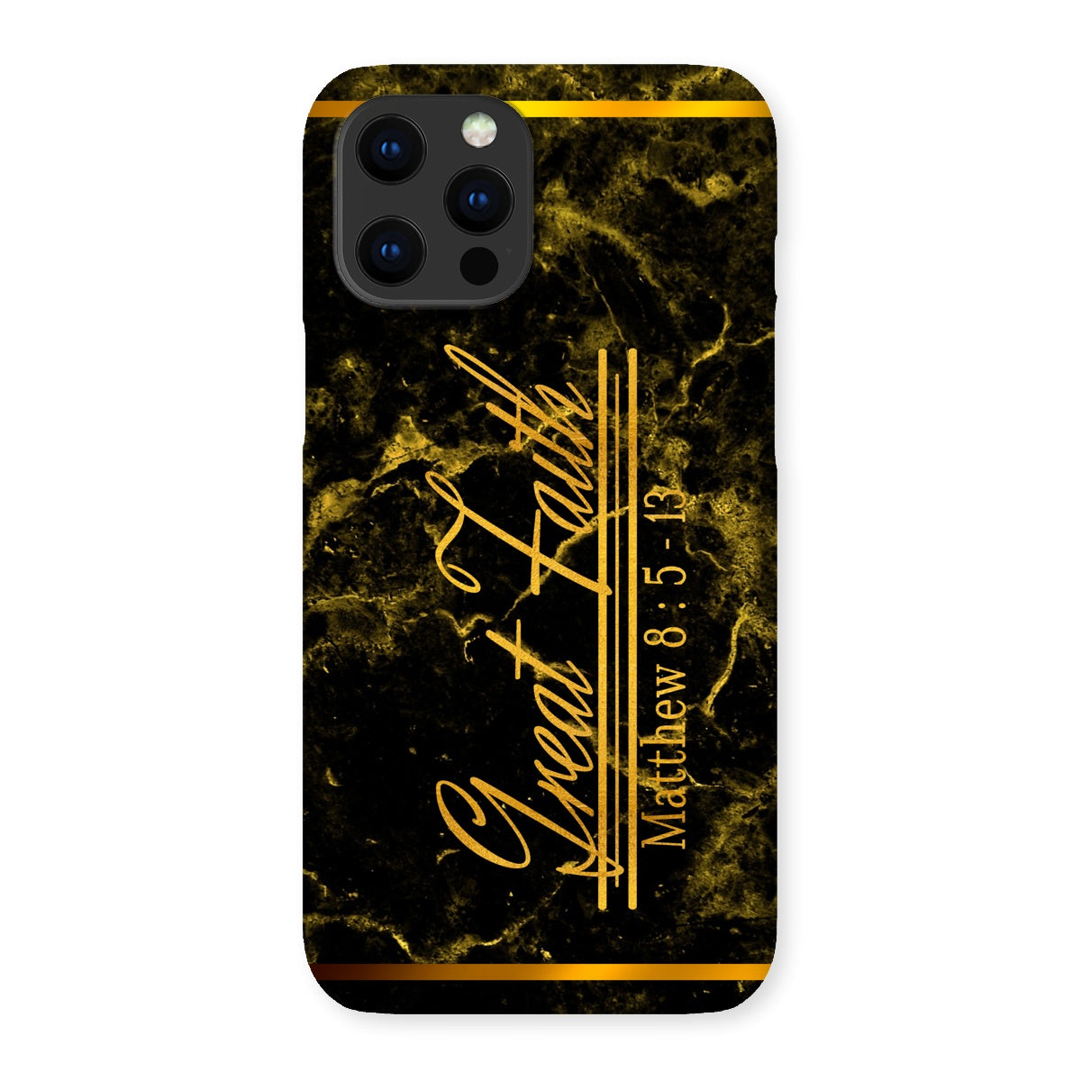 Great Faith || Matthew 8:5-13 Snap Phone Case