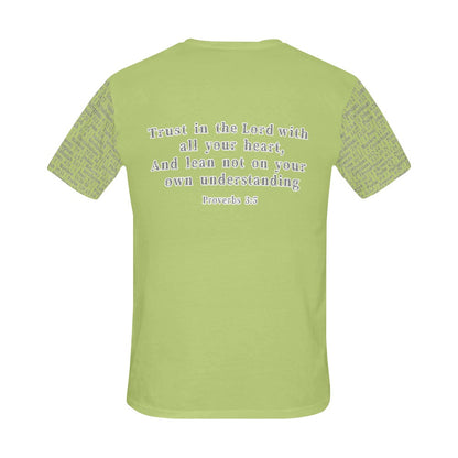 Adult Unisex Proverbs 3:5 D.H.W. Jersey Tee