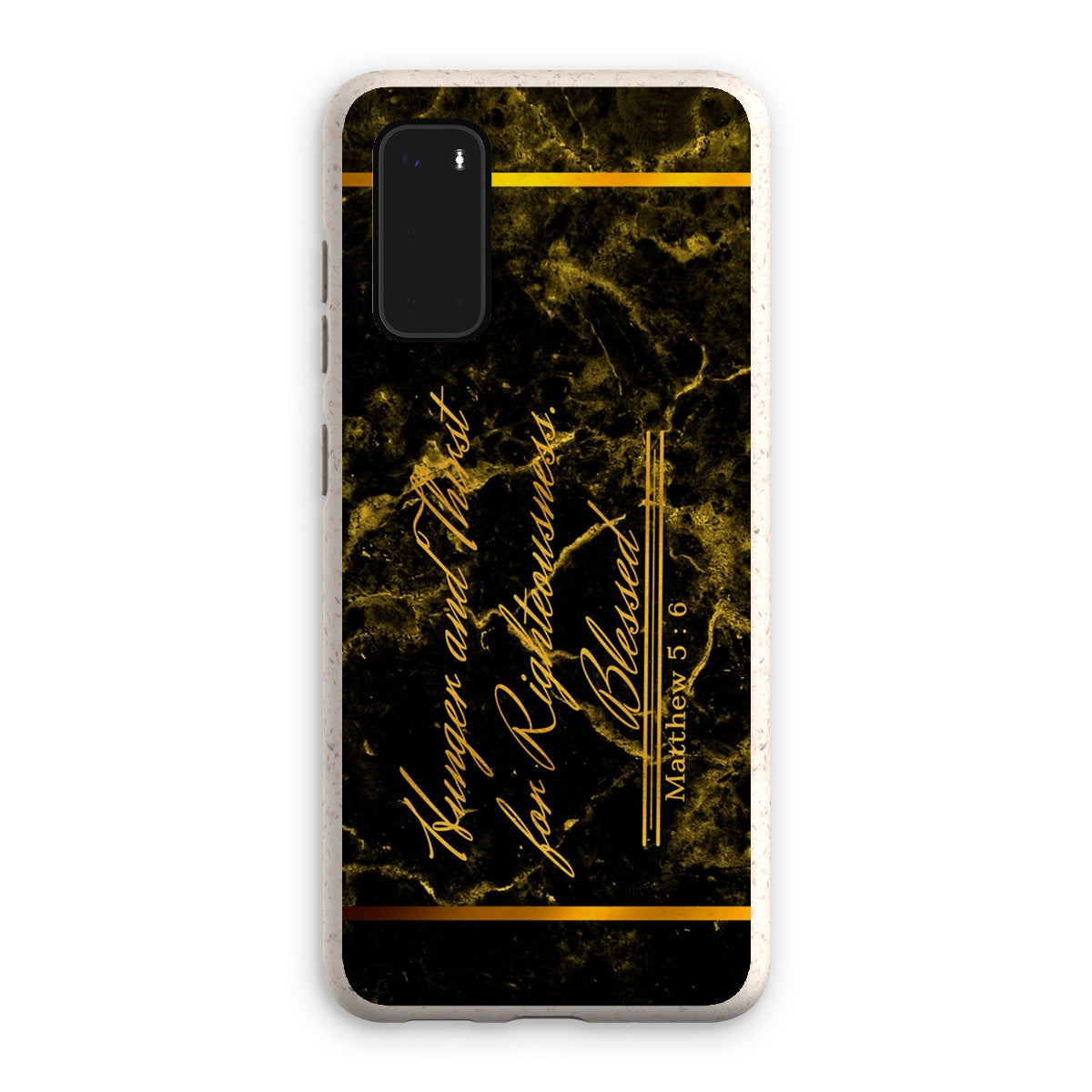 Hunger and Thirst for Righteousness || Matthew 5:6 Eco Phone Case