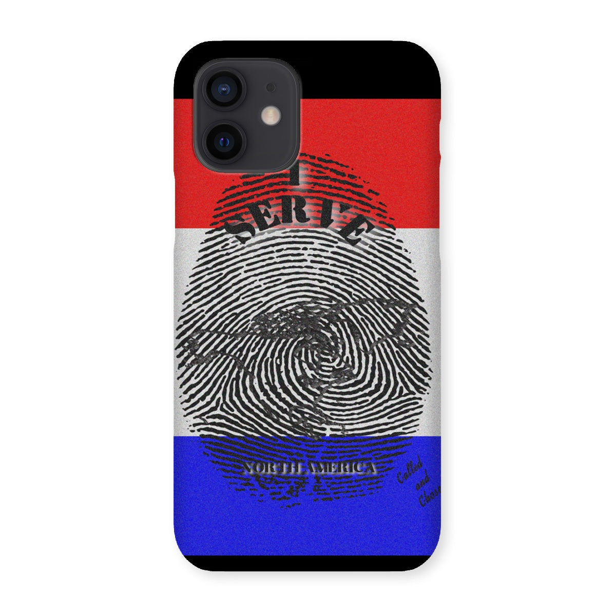 I Serve North America Fingerprint Snap Phone Case