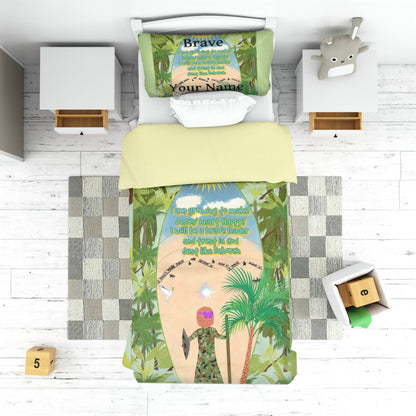 Toddler's Two-Piece Making Jesus Merry Like Deborah Duvet Cover Set