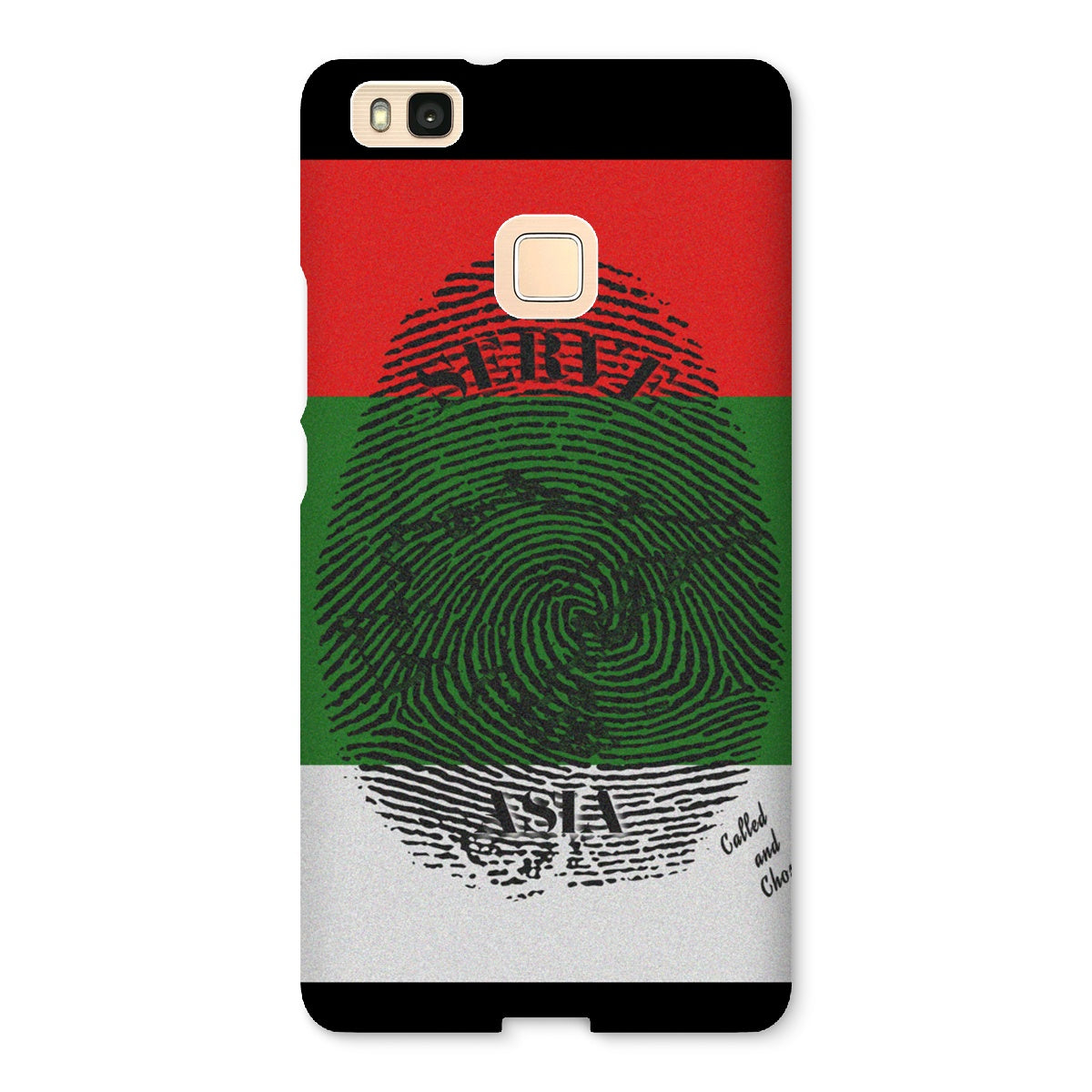 I Serve Asia Fingerprint Snap Phone Case