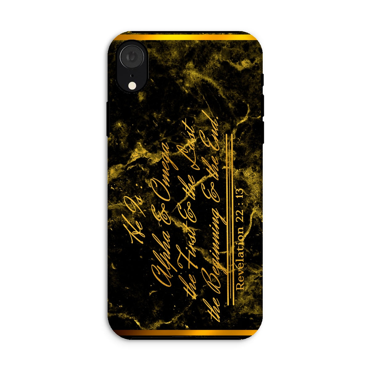 Alpha & Omega || Revelation 22:13 Tough Phone Case