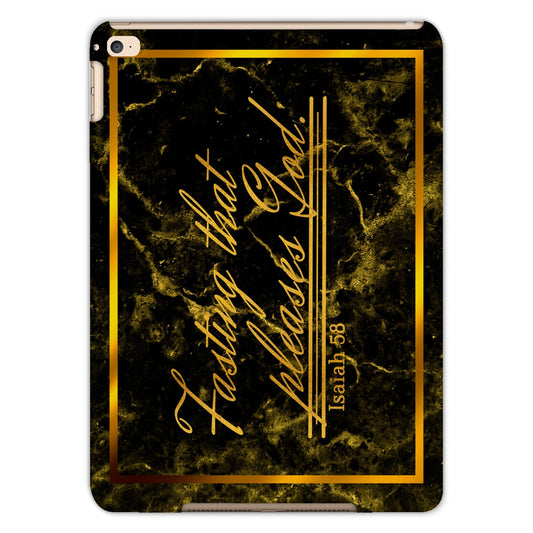 Fasting that Pleases God || Isaiah 58 iPad Case