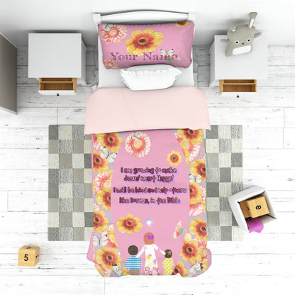 Toddler's Two-Piece Making Jesus Merry Like Dorcas Duvet Cover Set