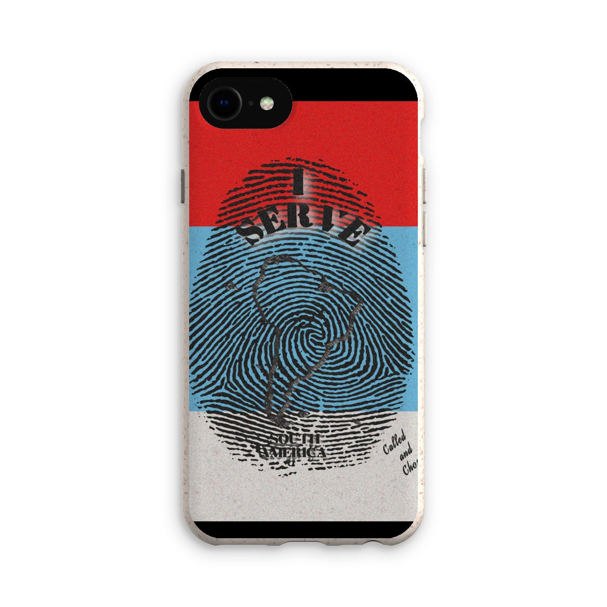 I Serve South America Fingerprint Eco Phone Case