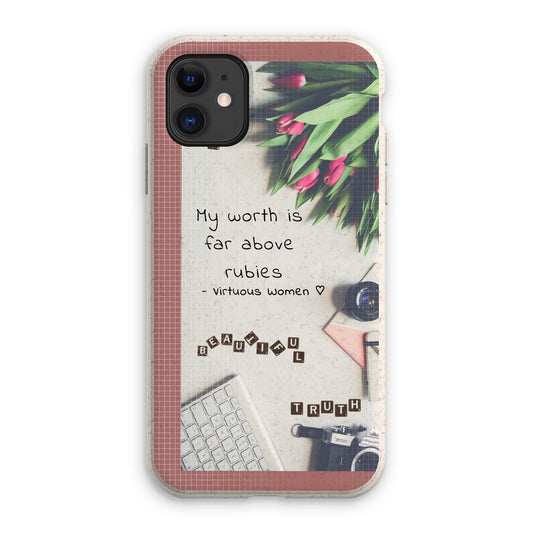 English || Virtuous Woman Eco Phone Case