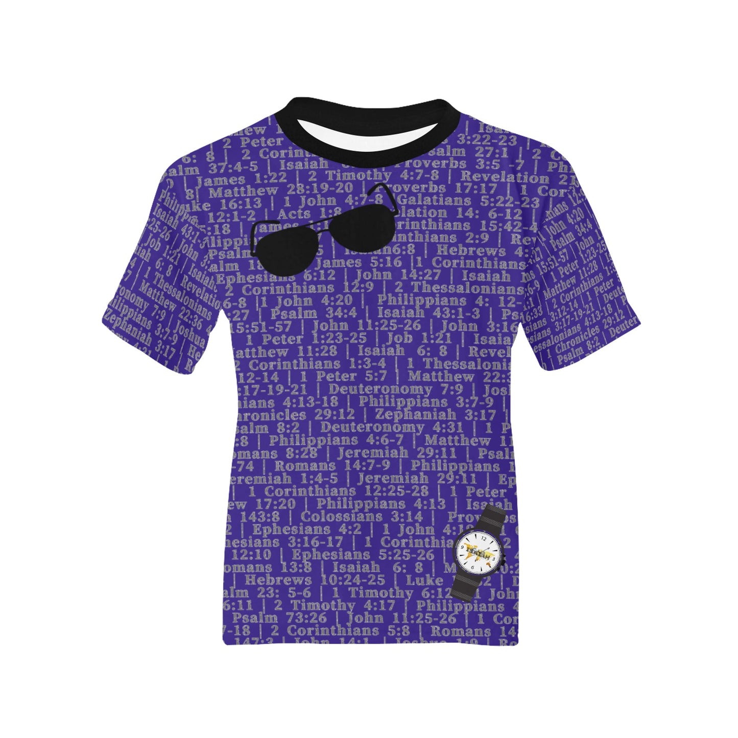 Youth Unisex Ecclesiastes 7:1 Covered T-Shirt