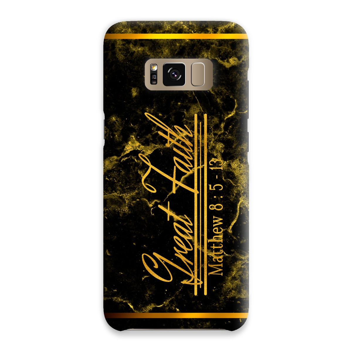 Great Faith || Matthew 8:5-13 Snap Phone Case