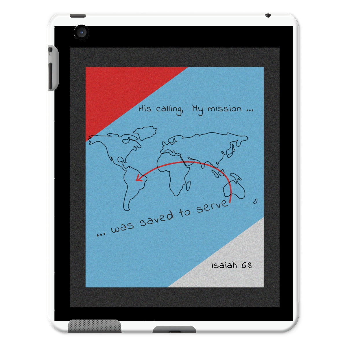 His Calling My Mission South America iPad Case
