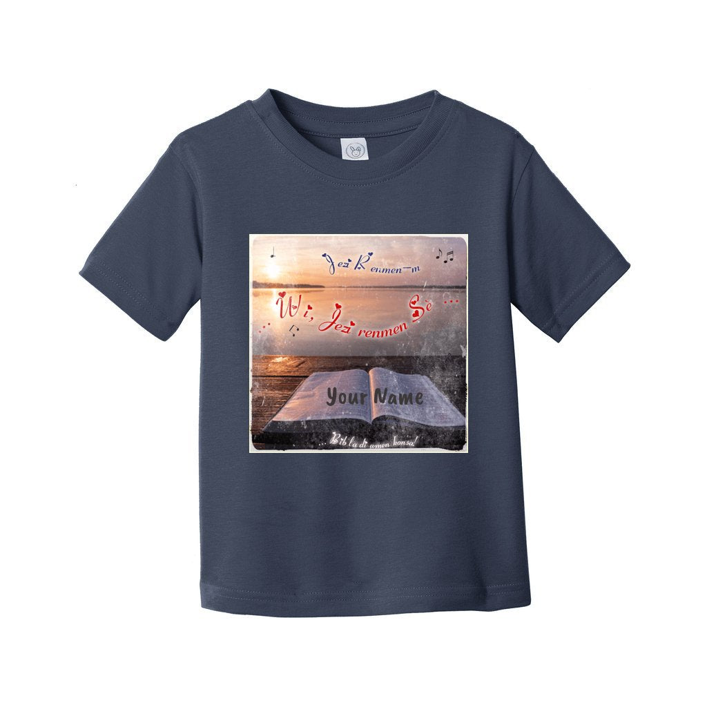 Creole || Toddler Girl's Jesus Loves Me Family Sing-along T-Shirt