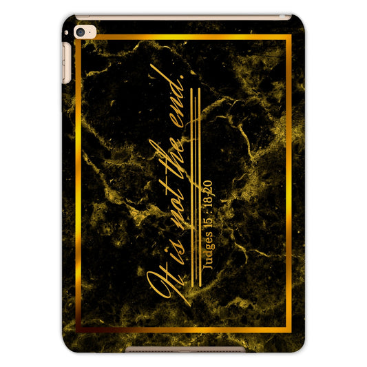 It Is Not The End || Judges 15:18-20 iPad Case