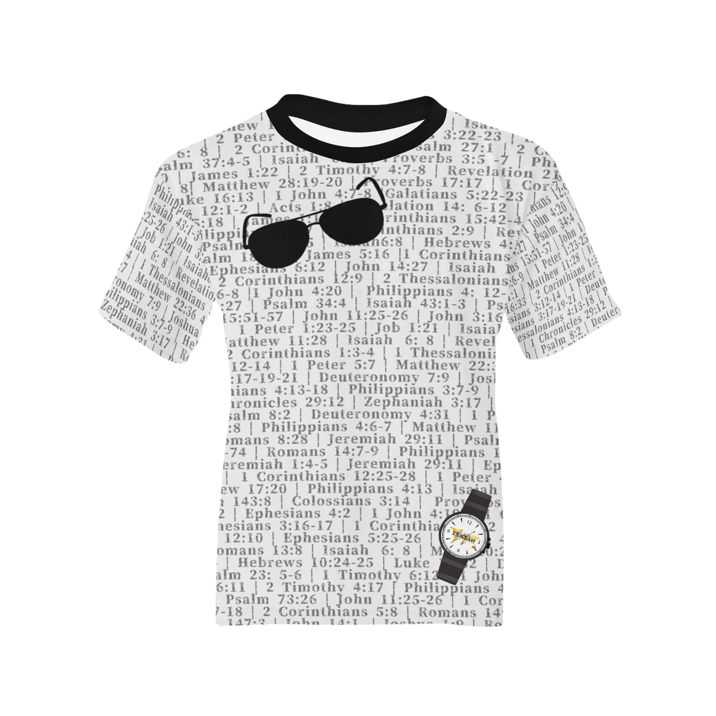 Youth Unisex Ecclesiastes 7:1 Covered T-Shirt