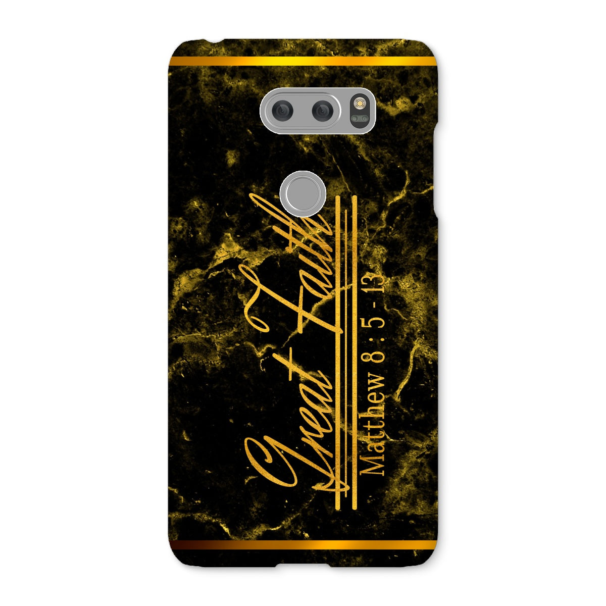 Great Faith || Matthew 8:5-13 Snap Phone Case