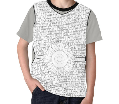 Youth Girl Psalm 139:14 Covered T-Shirt
