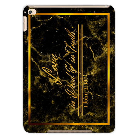 Love in Deed & Truth || 1 John 3:18 iPad Case