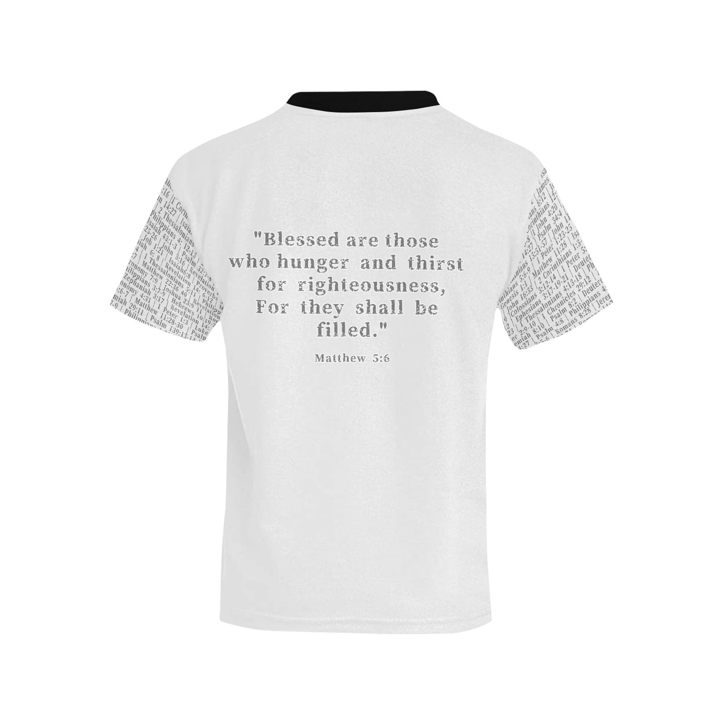 Youth Unisex Matthew 5:6 Covered T-Shirt