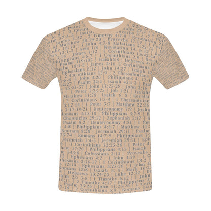 Adult Unisex Proverbs 3:5 D.H.W. Jersey Tee