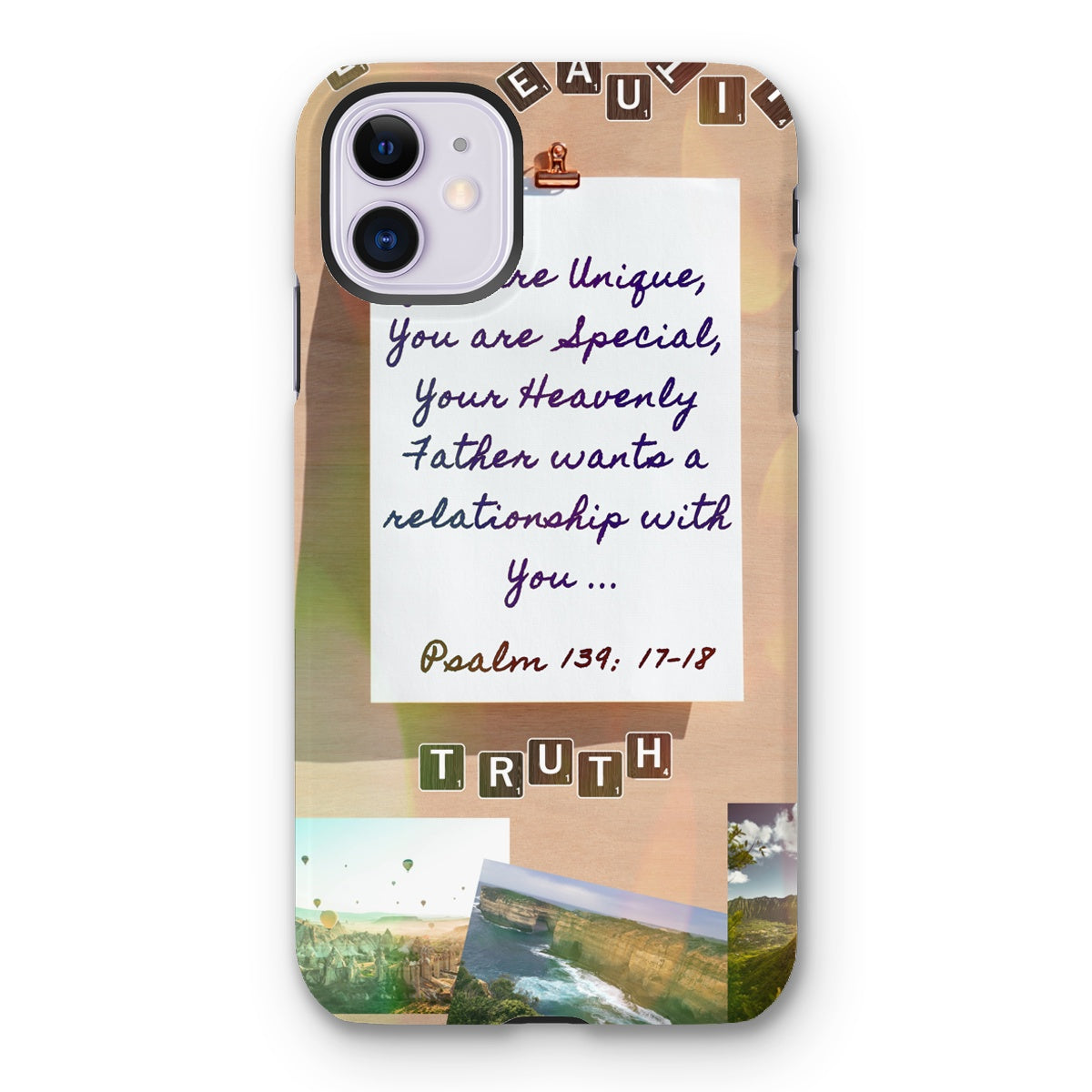 You Are Unique Tough Phone Case