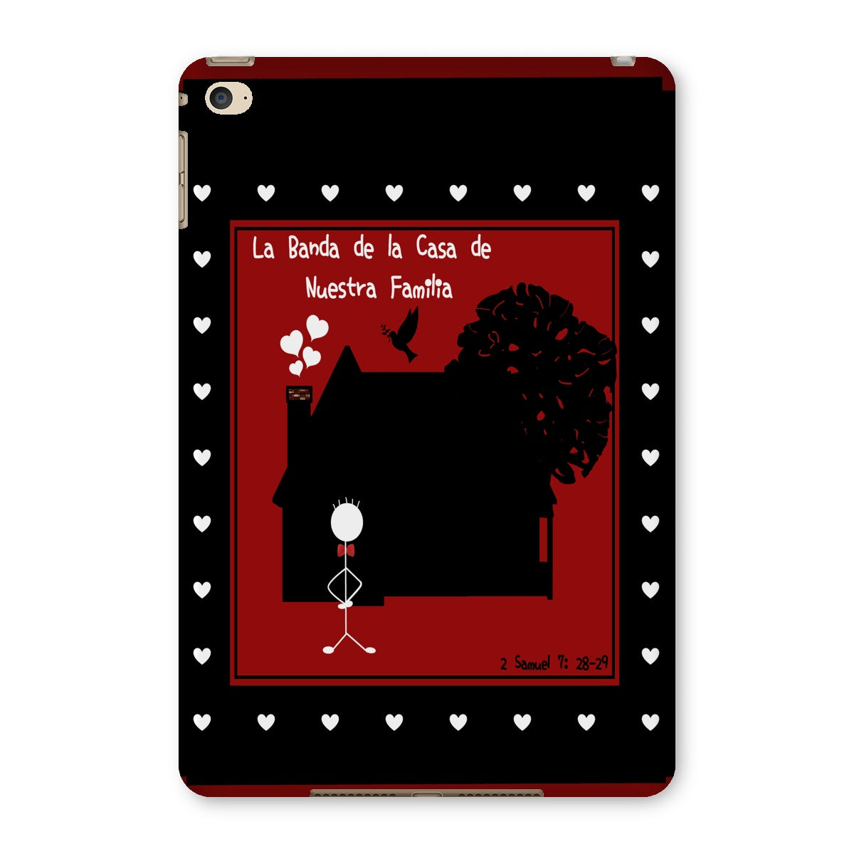 Spanish || His Family-Band iPad Case