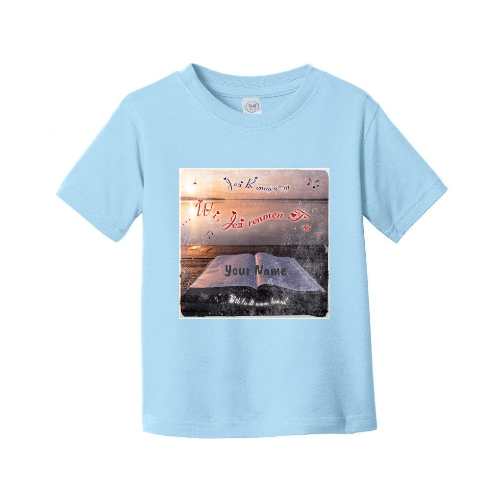 Creole || Toddler Boy's Jesus Loves Me Family Sing-along T-Shirt