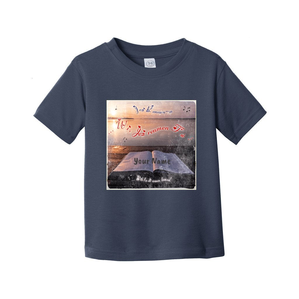 Creole || Toddler Boy's Jesus Loves Me Family Sing-along T-Shirt