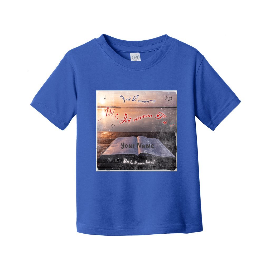 Creole || Toddler Boy's Jesus Loves Me Family Sing-along T-Shirt
