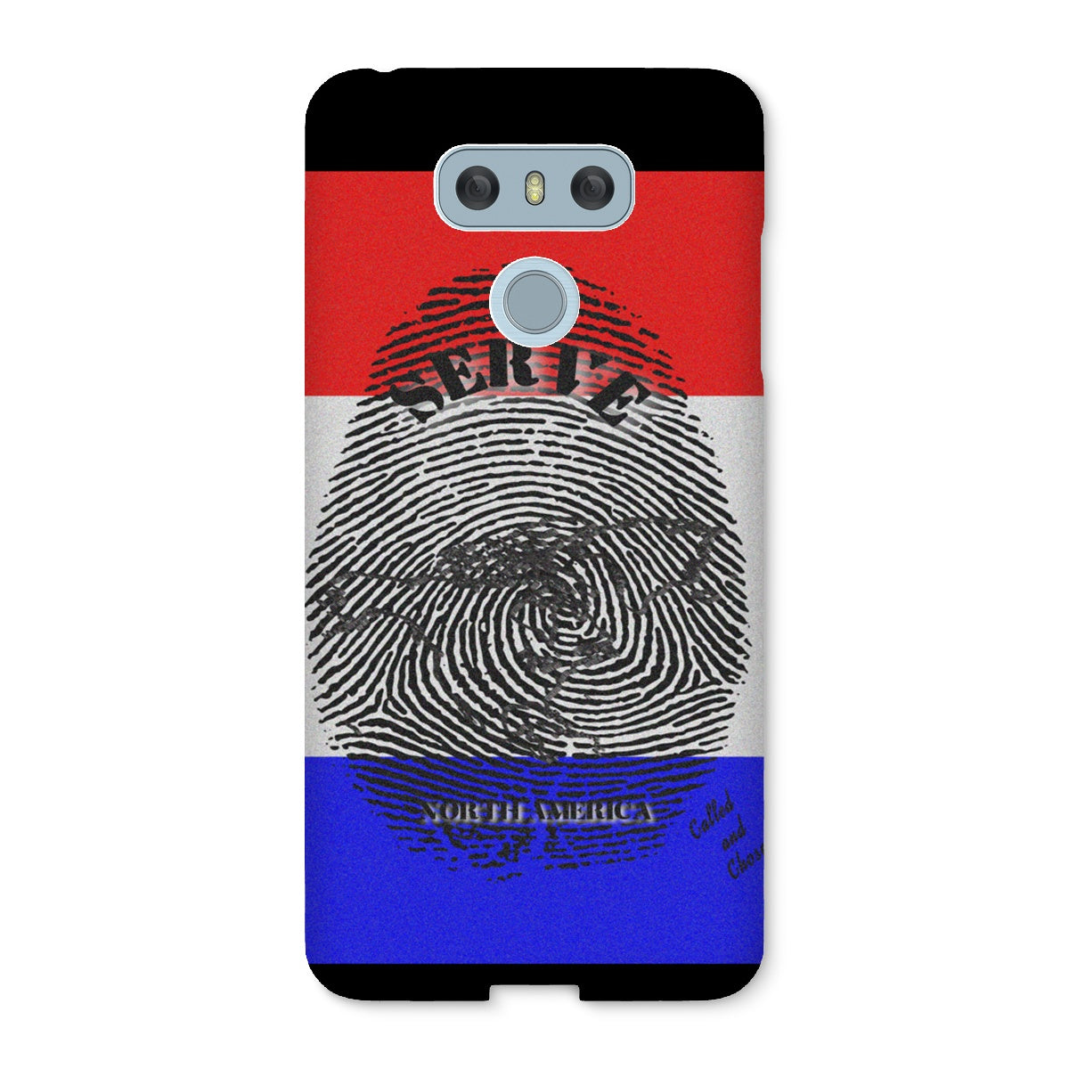 I Serve North America Fingerprint Snap Phone Case