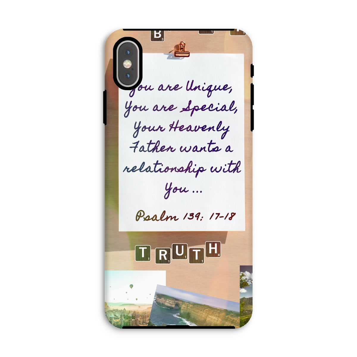 You Are Unique Tough Phone Case