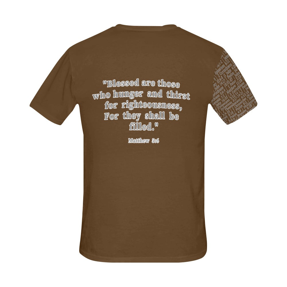 Adult Unisex Matthew 5:6 D.H.W. Jersey Tee