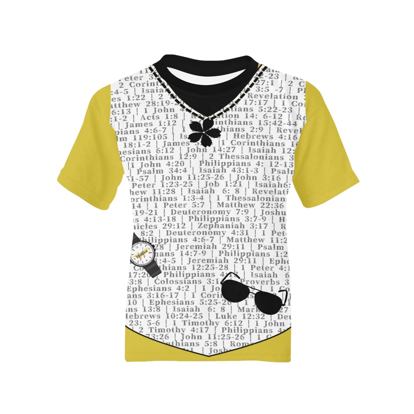 Youth Girl Isaiah 6:8 Covered T-Shirt