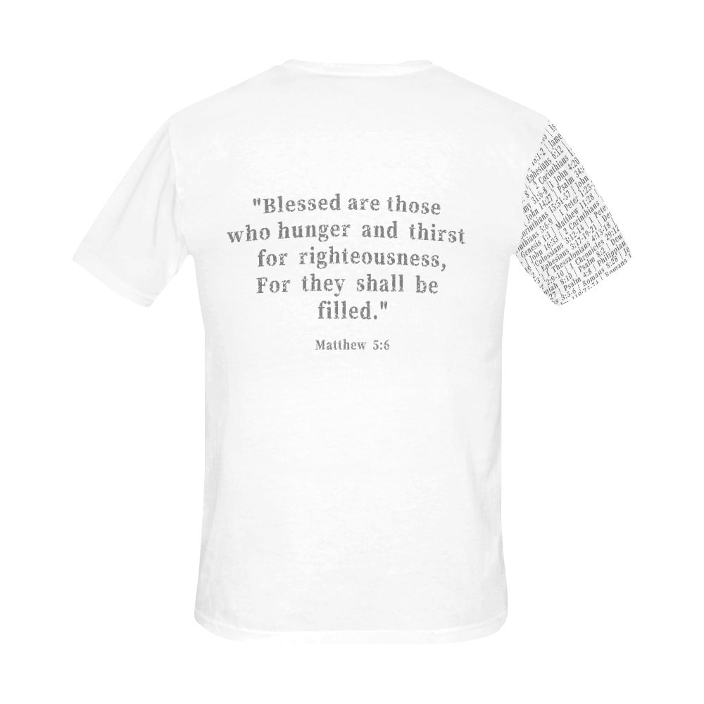 Adult Unisex Matthew 5:6 D.H.W. Jersey Tee