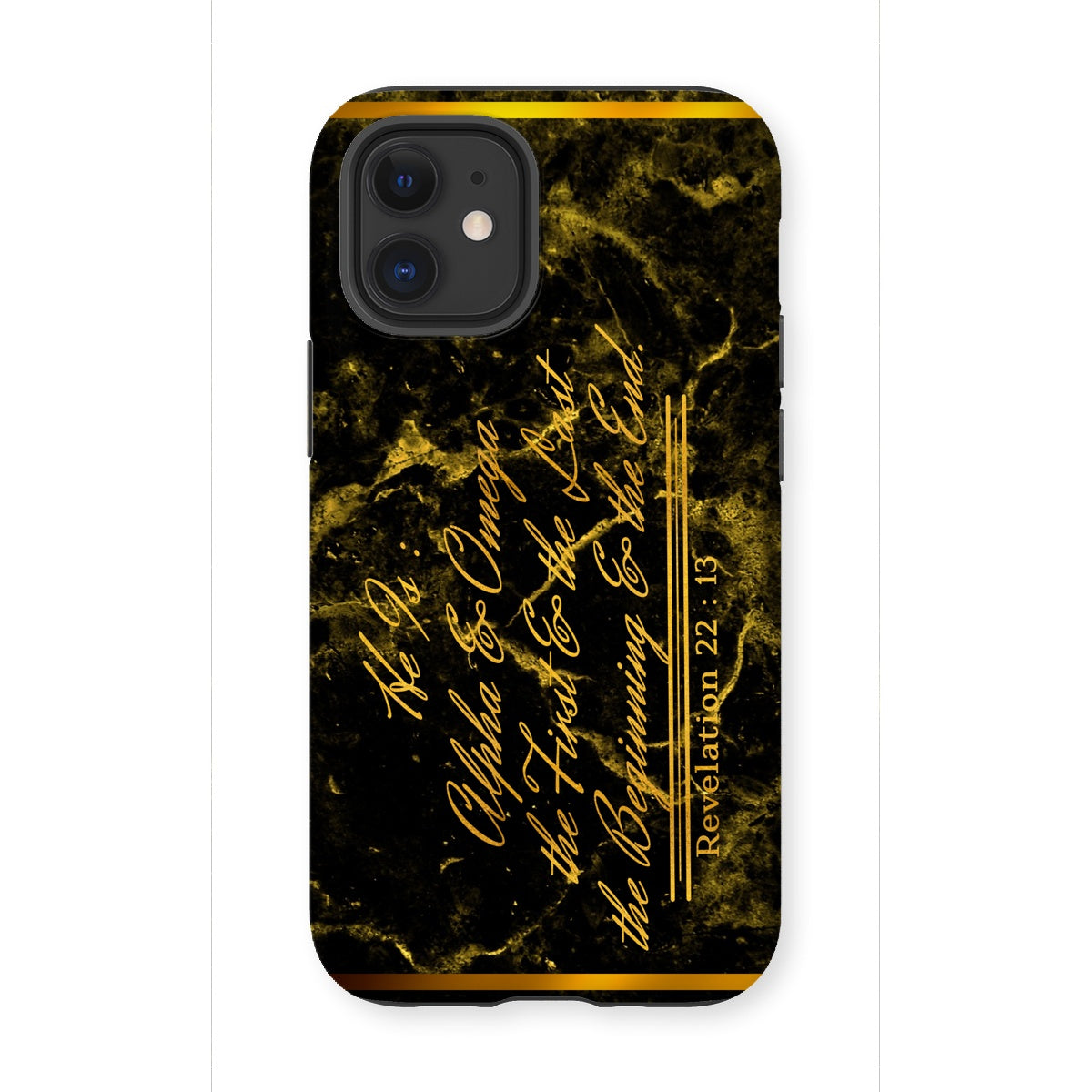 Alpha & Omega || Revelation 22:13 Tough Phone Case
