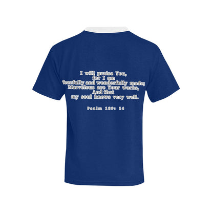 Youth Girl Psalm 139:14 Covered T-Shirt