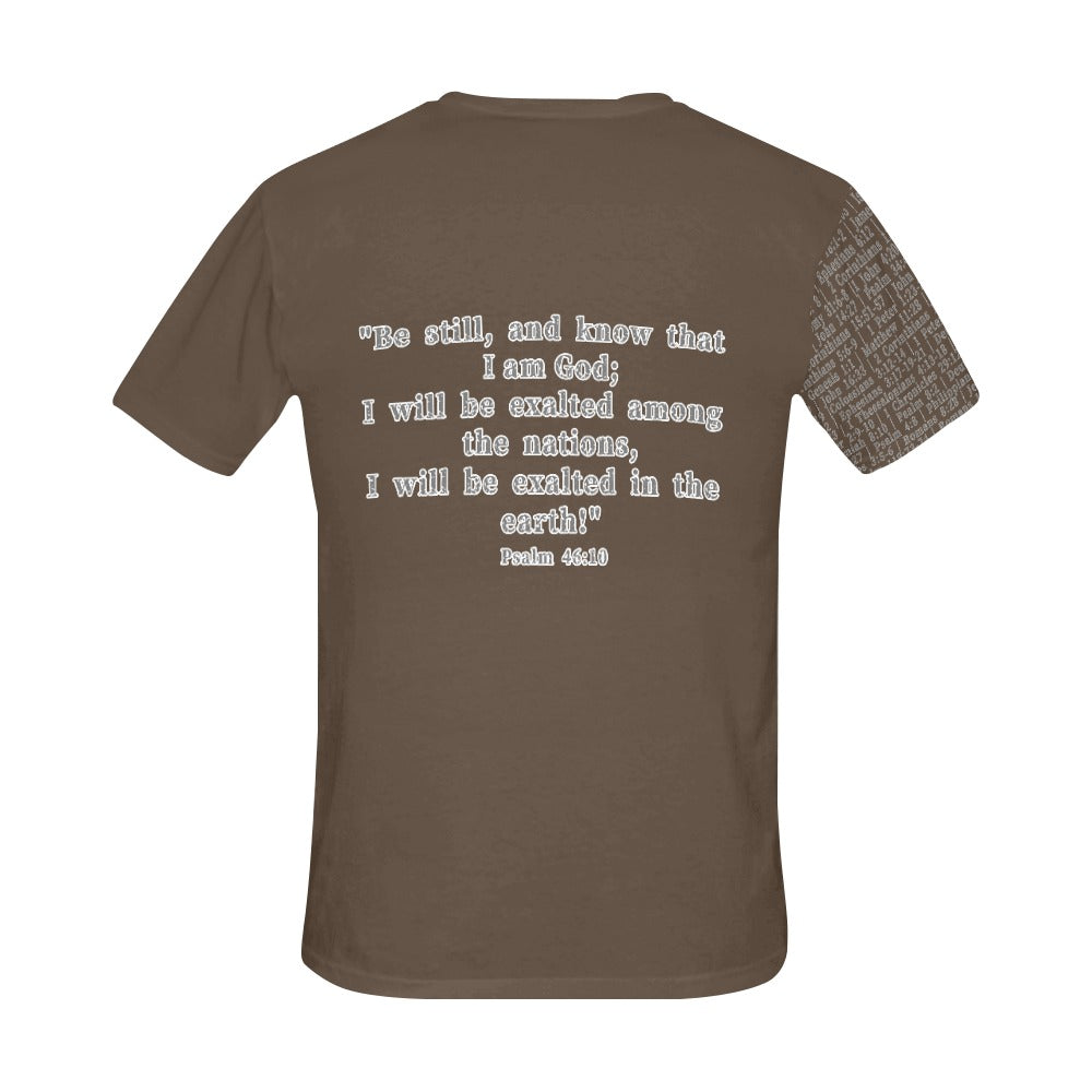 Adult Unisex Psalm 46:10 D.H.W. Jersey Tee