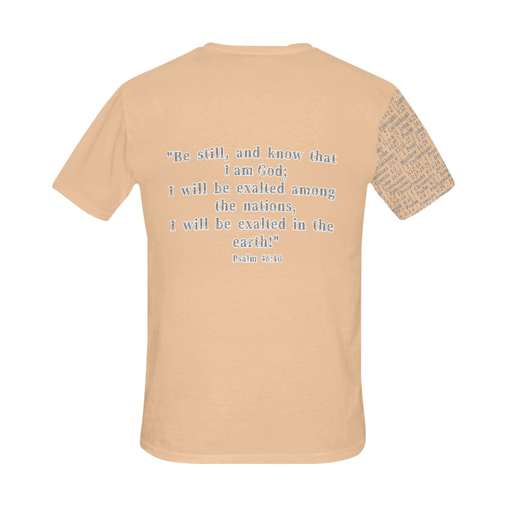 Adult Unisex Psalm 46:10 D.H.W. Jersey Tee